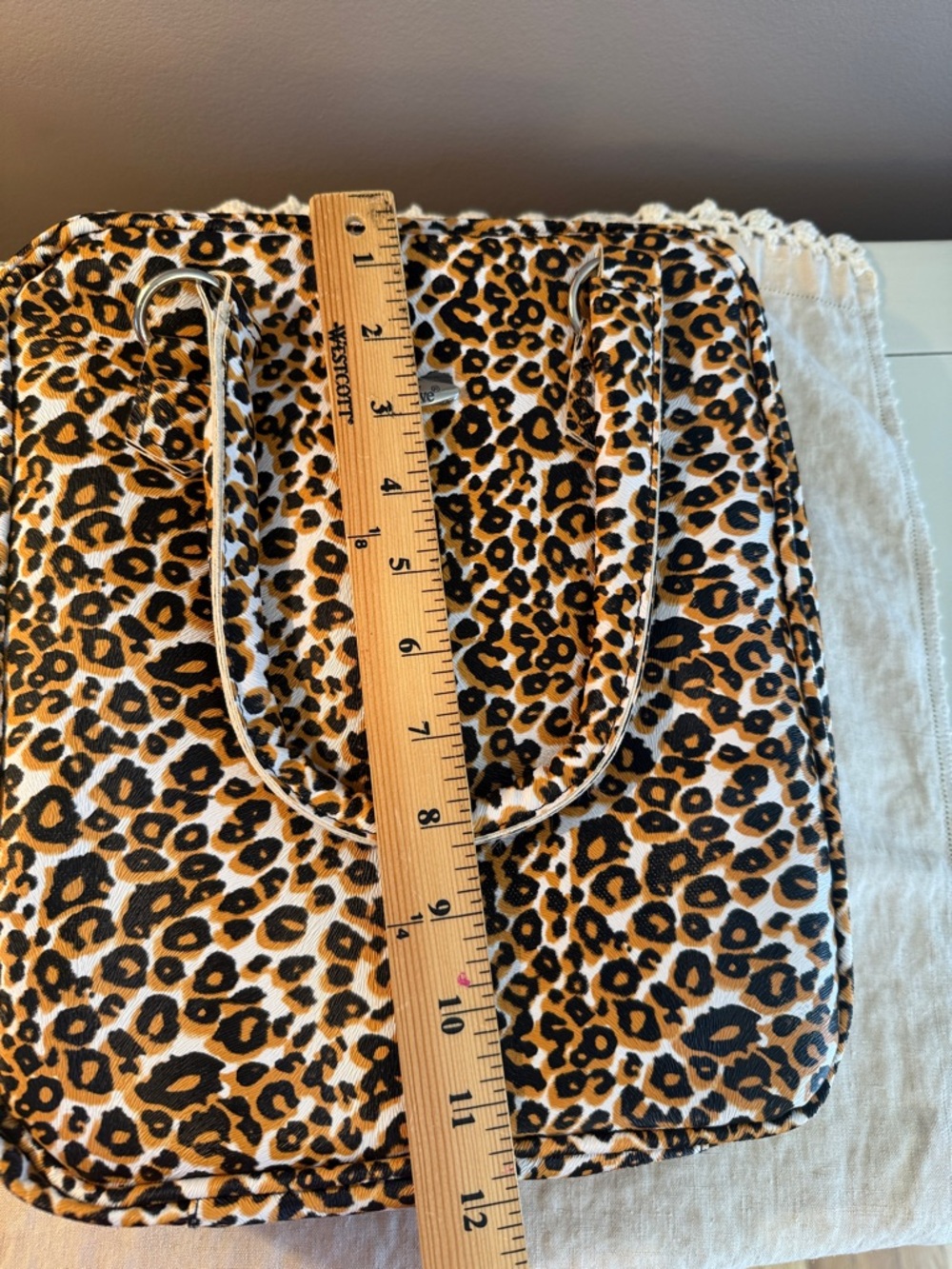 New Preserve Leopard print  Jewelry Tote. Travel Bag - Picture 3 of 15